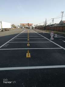 停車位劃線/停車場劃線/道路標線/交通設施安裝、市政道路施工