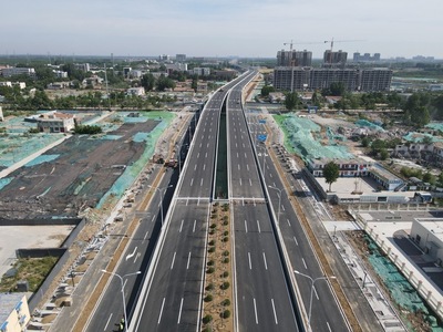 助力城市騰飛 濟寧共青團路北延高鐵連接線橋梁段通車，構(gòu)建高效交通新動脈